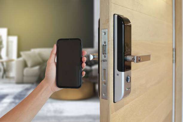 open-digital-door-locking-system-by-mobile-application-picture-id1329820201 open-digital-door-locking-system-by-mobile-application-picture-id1329820201