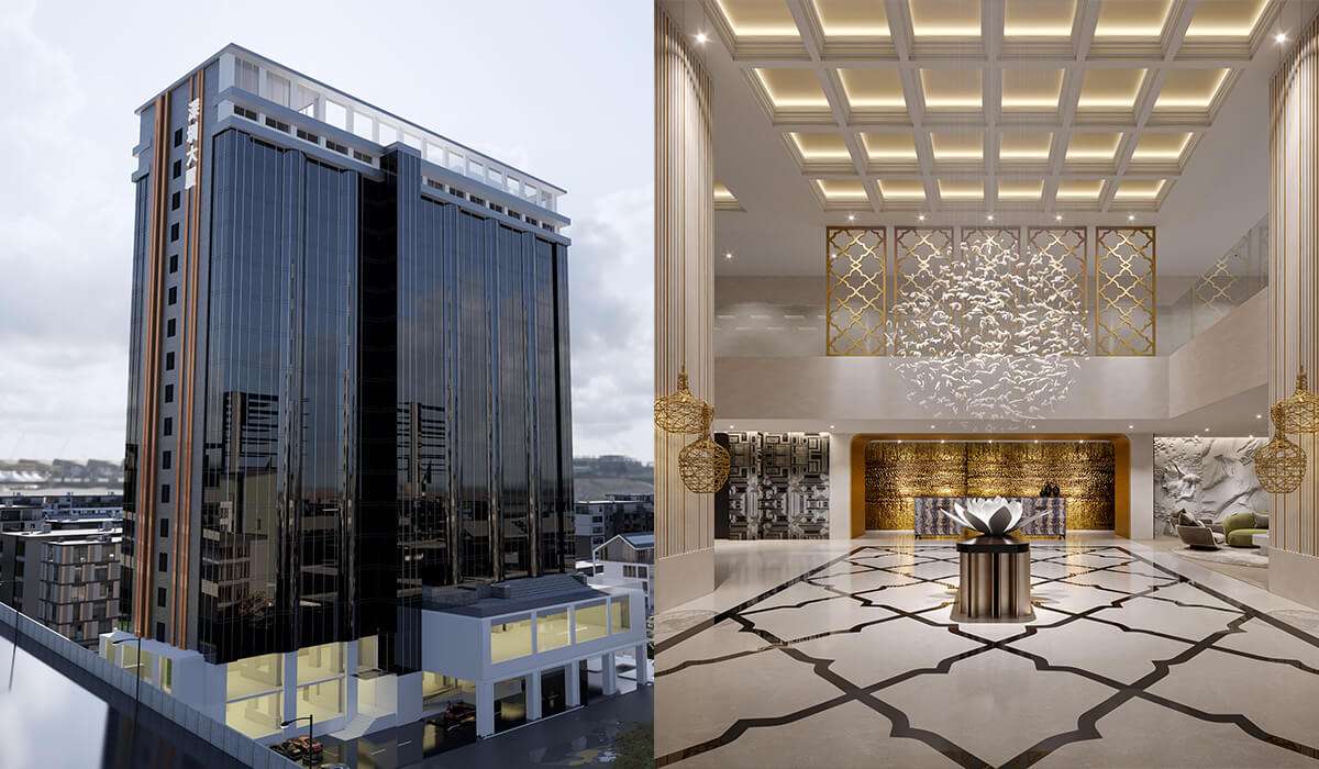 smart hotel example 7 - SZ TOWER- WANDA JIAHU smart hotel example 7